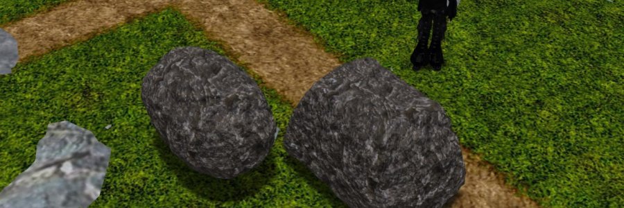 庭園の岩その３ - Second Life -